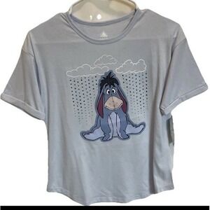 NWT! Disney Store Winnie The Pooh's Eeyore‎   Tee Shirt Women's Size Small
